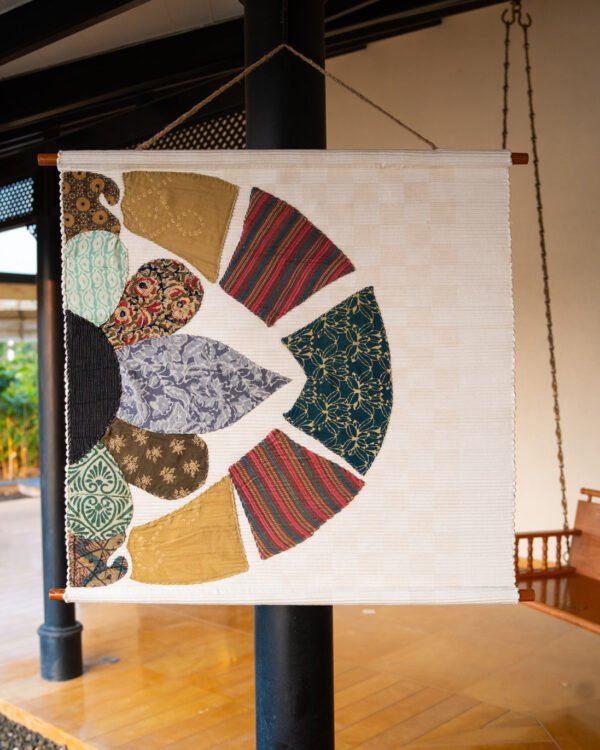 Valli Handmade Upcycled Mandala Tapestry