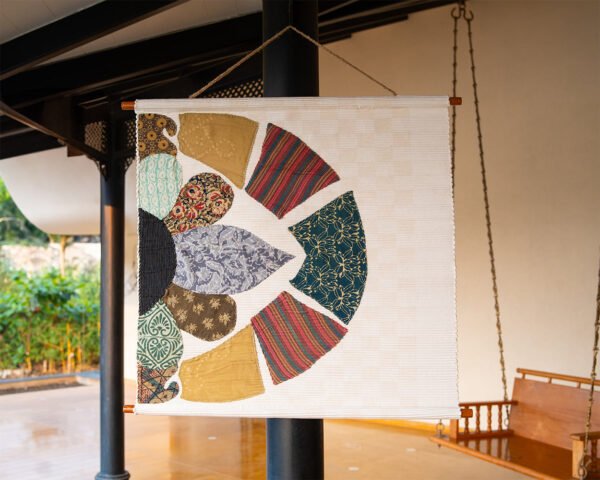 Valli Handmade Upcycled Mandala Tapestry