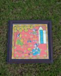 Vanitha Hand-Painted Fabric Wall Art