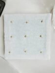 Anthophile Embroidered Cotton Coaster Set