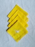 Anthophile Embroidered Cocktail Napkin Set