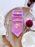 Anthophile Floral Embroidered Dinner Napkin Set
