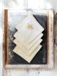 Anthophile Embroidered Cocktail Napkin Set