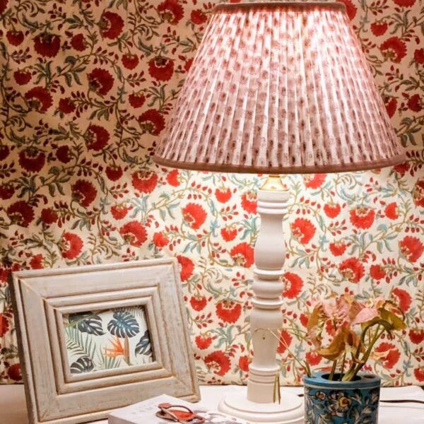 Pink Paisley Empire Lampshade