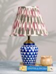Pink Ikat Empire Lampshade