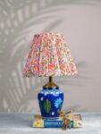 Multicolour Block Print Empire Lampshade