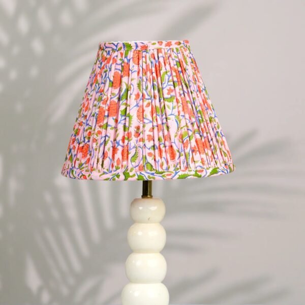 Multicolour Block Print Empire Lampshade