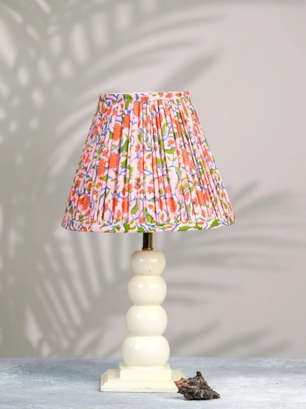 Multicolour Block Print Empire Lampshade