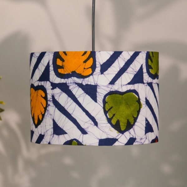 Multicolour Batik Print Pendant Light